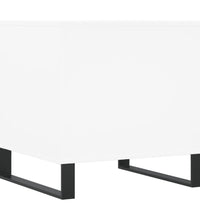 Couchtische 2 Stk. Weiß 50x46x50 cm Holzwerkstoff