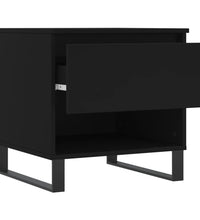 Couchtisch Schwarz 50x46x50 cm Holzwerkstoff