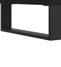 Couchtisch Schwarz 50x46x50 cm Holzwerkstoff