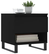 Couchtische 2 Stk. Schwarz 50x46x50 cm Holzwerkstoff