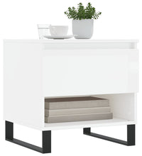 Couchtische 2 Stk. Hochglanz-Weiß 50x46x50 cm Holzwerkstoff