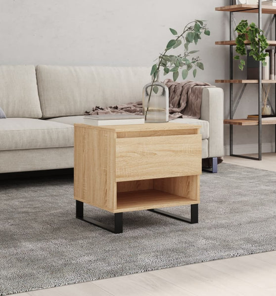 Couchtisch Sonoma-Eiche 50x46x50 cm Holzwerkstoff