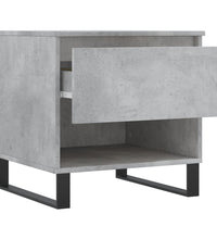 Couchtisch Betongrau 50x46x50 cm Holzwerkstoff