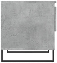 Couchtisch Betongrau 50x46x50 cm Holzwerkstoff