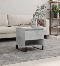 Couchtisch Betongrau 50x46x50 cm Holzwerkstoff