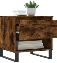 Couchtisch Räuchereiche 50x46x50 cm Holzwerkstoff
