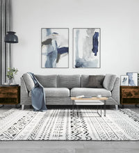 Couchtische 2 Stk. Räuchereiche 50x46x50 cm Holzwerkstoff