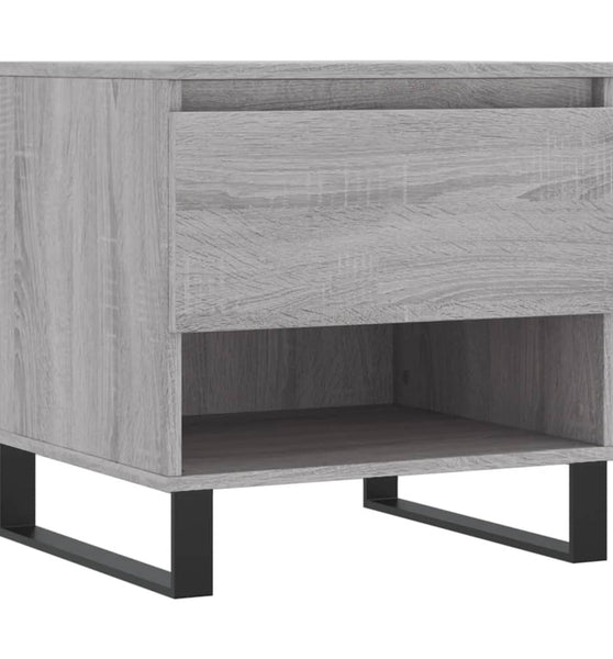 Couchtisch Grau Sonoma 50x46x50 cm Holzwerkstoff