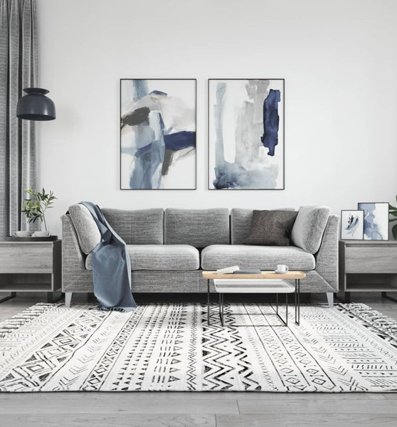 Couchtische 2 Stk. Grau Sonoma 50x46x50 cm Holzwerkstoff