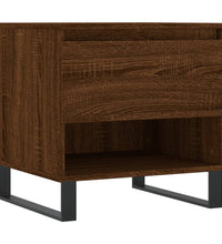 Couchtisch Braun Eichen-Optik 50x46x50 cm Holzwerkstoff