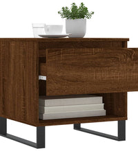 Couchtisch Braun Eichen-Optik 50x46x50 cm Holzwerkstoff