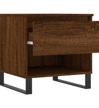 Couchtisch Braun Eichen-Optik 50x46x50 cm Holzwerkstoff
