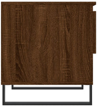 Couchtisch Braun Eichen-Optik 50x46x50 cm Holzwerkstoff