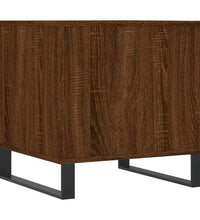 Couchtisch Braun Eichen-Optik 50x46x50 cm Holzwerkstoff