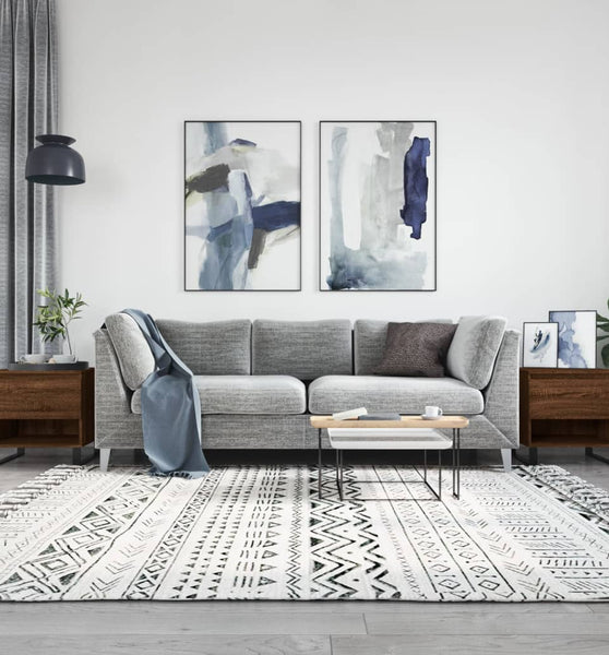 Couchtische 2 Stk. Braun Eichen-Optik 50x46x50 cm Holzwerkstoff