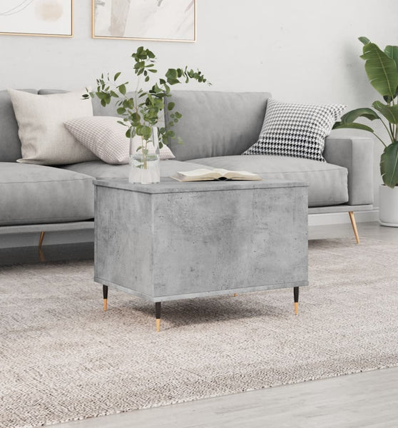 Couchtisch Betongrau 60x44,5x45 cm Holzwerkstoff