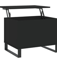Couchtisch Schwarz 60x44,5x45 cm Holzwerkstoff