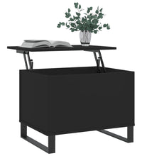 Couchtisch Schwarz 60x44,5x45 cm Holzwerkstoff