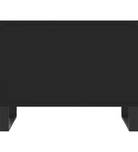 Couchtisch Schwarz 60x44,5x45 cm Holzwerkstoff