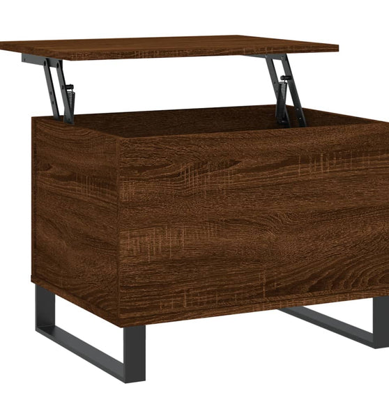 Couchtisch Braun Eichen-Optik 60x44,5x45 cm Holzwerkstoff