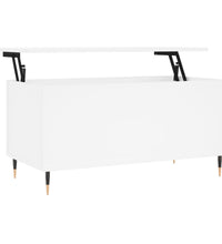 Couchtisch Weiß 90x44,5x45 cm Holzwerkstoff