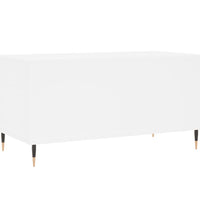 Couchtisch Weiß 90x44,5x45 cm Holzwerkstoff