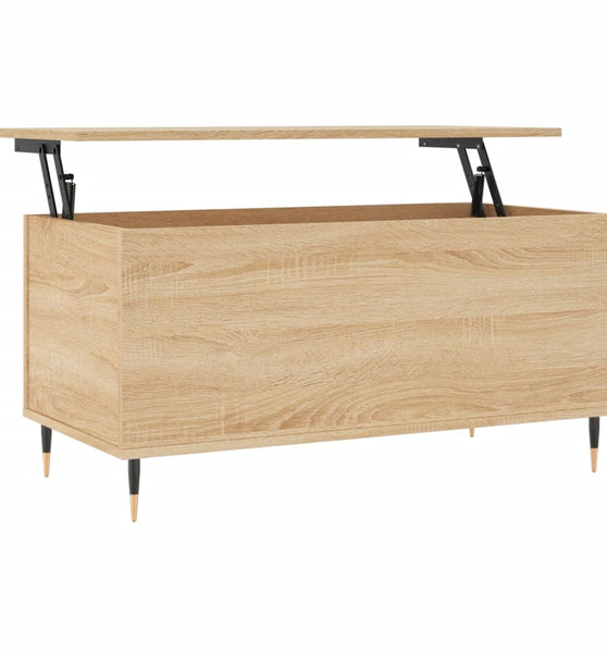 Couchtisch Sonoma-Eiche 90x44,5x45 cm Holzwerkstoff