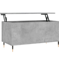 Couchtisch Betongrau 90x44,5x45 cm Holzwerkstoff