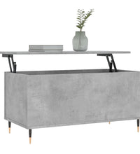 Couchtisch Betongrau 90x44,5x45 cm Holzwerkstoff