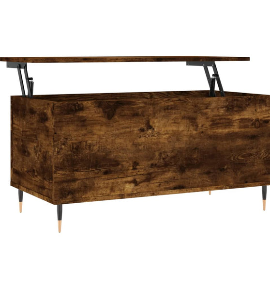 Couchtisch Räuchereiche 90x44,5x45 cm Holzwerkstoff