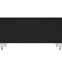 Couchtisch Schwarz 90x44,5x45 cm Holzwerkstoff