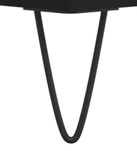 Couchtisch Schwarz 90x44,5x45 cm Holzwerkstoff