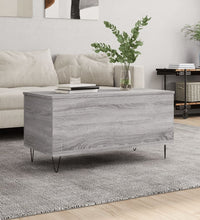 Couchtisch Grau Sonoma 90x44,5x45 cm Holzwerkstoff