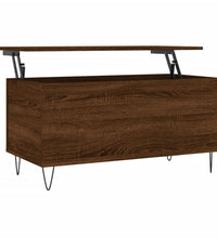 Couchtisch Braun Eichen-Optik 90x44,5x45 cm Holzwerkstoff