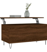 Couchtisch Braun Eichen-Optik 90x44,5x45 cm Holzwerkstoff