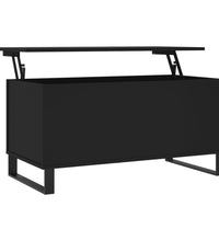 Couchtisch Schwarz 90x44,5x45 cm Holzwerkstoff
