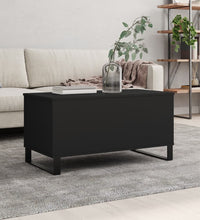 Couchtisch Schwarz 90x44,5x45 cm Holzwerkstoff