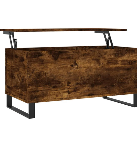 Couchtisch Räuchereiche 90x44,5x45 cm Holzwerkstoff