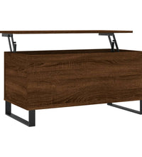 Couchtisch Braun Eichen-Optik 90x44,5x45 cm Holzwerkstoff