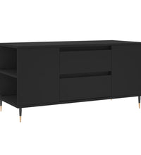 Couchtisch Schwarz 102x44,5x50 cm Holzwerkstoff