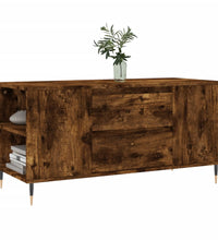 Couchtisch Räuchereiche 102x44,5x50 cm Holzwerkstoff