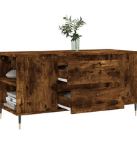 Couchtisch Räuchereiche 102x44,5x50 cm Holzwerkstoff