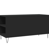 Couchtisch Schwarz 102x44,5x50 cm Holzwerkstoff