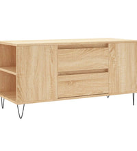 Couchtisch Sonoma-Eiche 102x44,5x50 cm Holzwerkstoff