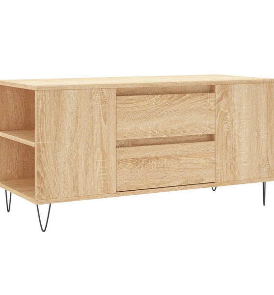 Couchtisch Sonoma-Eiche 102x44,5x50 cm Holzwerkstoff
