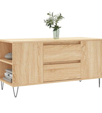 Couchtisch Sonoma-Eiche 102x44,5x50 cm Holzwerkstoff