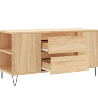 Couchtisch Sonoma-Eiche 102x44,5x50 cm Holzwerkstoff