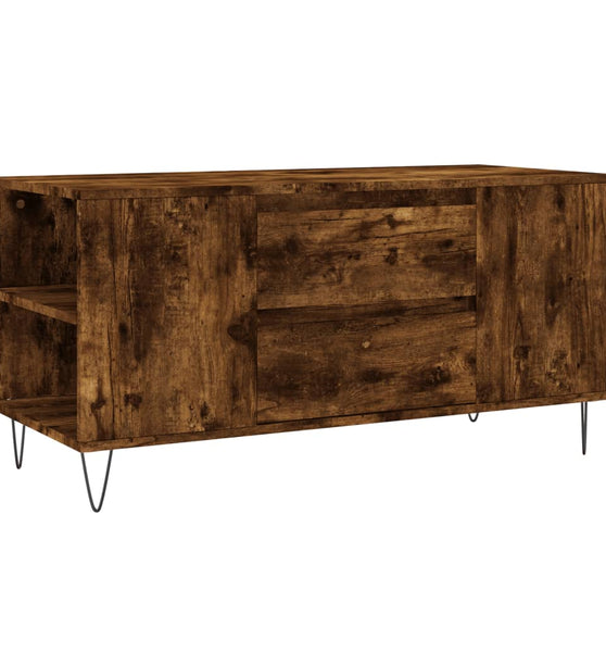 Couchtisch Räuchereiche 102x44,5x50 cm Holzwerkstoff
