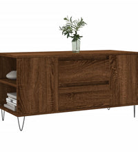 Couchtisch Braun Eichen-Optik 102x44,5x50 cm Holzwerkstoff