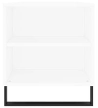 Couchtisch Weiß 102x44,5x50 cm Holzwerkstoff